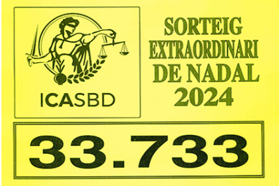 Loteria de Nadal 2024 ICASBD