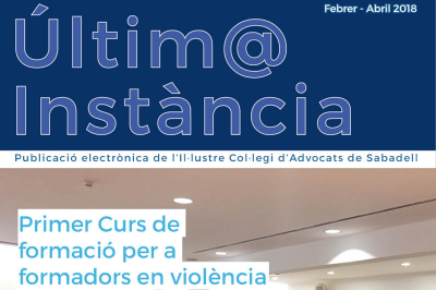 Nuevo número de la revista colegial Última Instància